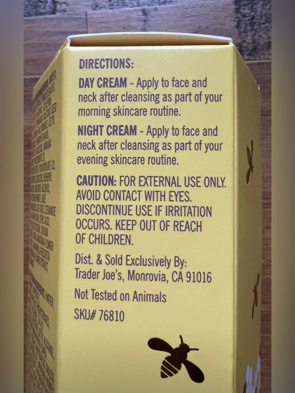 Trader Joe's Honey Hydration Day & Night Cream Duo - Picture 4 of 4